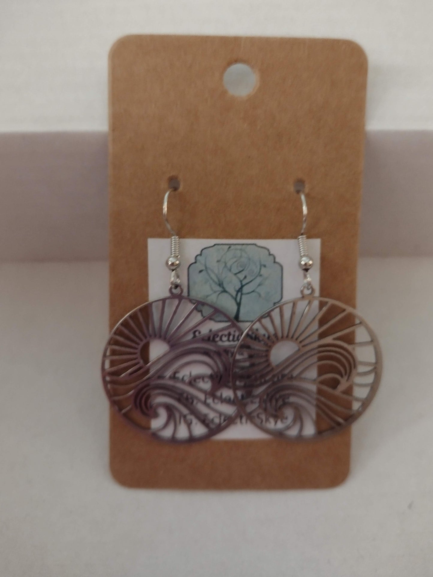 Sale! Silver Sunrise Earrings